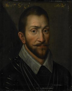 Portret François de la Noue, Lorda Teligny, zwanego Bras de Fer i Bayard Huguenot autorstwa Anonymous