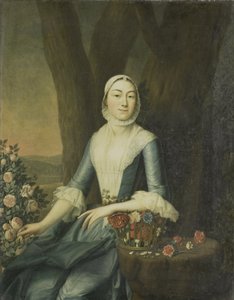 Portret Magdaleny van Citters, żony Adriaena Izaaka Hurgronje autorstwa Anonymous