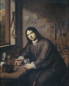 Portret złotnika autorstwa Anonymous