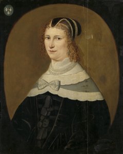 Portret kobiety, zwanej Theodora de Visscher, żona Jacoba Rijswijk autorstwa Anonymous