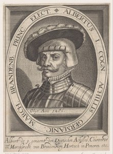 Portret Albrechta III Achillesa, elektora brandenburskiego autorstwa Anonymous