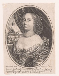 Portret Anny Genowewy z Bourbon-Condé autorstwa Anonymous