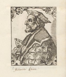 Portret van Antonio de Leyva autorstwa Anonymous