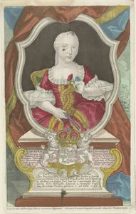 Portret Karoliny, księżnej Orange-Nassau autorstwa Anonymous