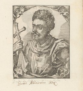 Portret Dawita II, cesarza Abisynii autorstwa Anonymous