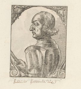 Portret van Federico da Montefeltro autorstwa Anonymous