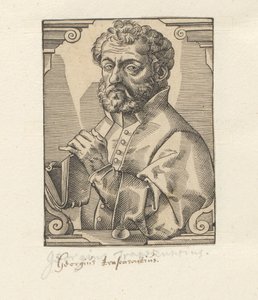 Portret van Georga z Trebizondy autorstwa Anonymous