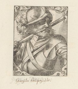 Portret Georga von Frundsberg autorstwa Anonymous