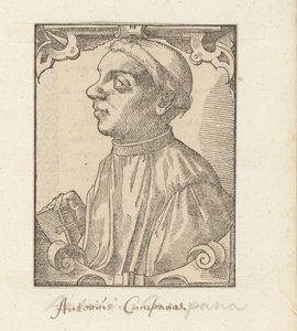 Portret van Giovanniego Antonio Campani autorstwa Anonymous