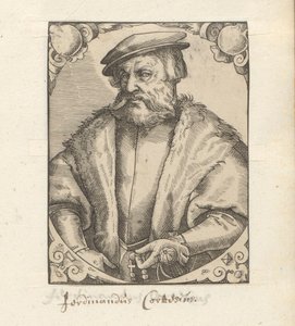 Portret van Hernana Cortesa autorstwa Anonymous