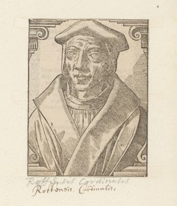Portret van Johna Fishera autorstwa Anonymous