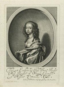 Portret Marii Henrietty Stuart autorstwa Anonymous