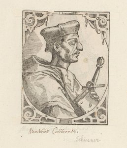 Portret Matthäusa Schinera autorstwa Anonymous