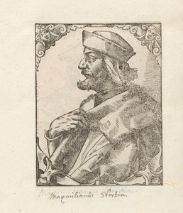 Portret Maksymiliana Sforza autorstwa Anonymous