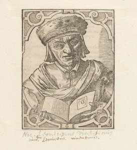 Portret van Niccolò Leoniceno autorstwa Anonymous