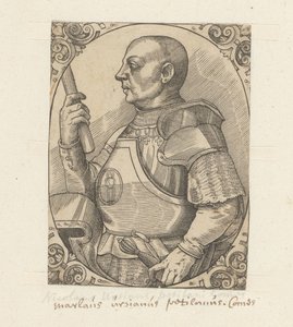 Portret van Niccolò z Pitigliano autorstwa Anonymous