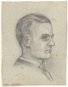 Portret R.J. Burowie autorstwa Anonymous
