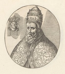 Portret van pausa Gregorius XIII autorstwa Anonymous