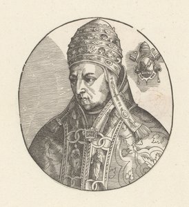 Portret papieża Mikołaja V autorstwa Anonymous