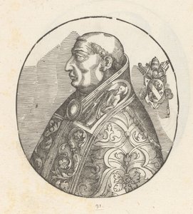 Portret papieża Pawła II autorstwa Anonymous