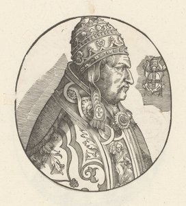 Portret van pausa Piusa II autorstwa Anonymous