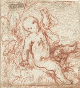 Putto w krajobrazie autorstwa Anonymous
