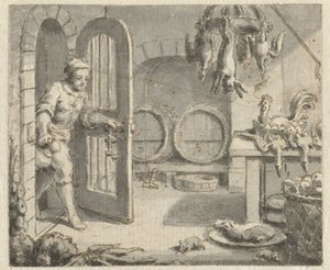 Szczur z miasta i szczur ze wsi Projekty ilustracji do wydania Bajek Jeana de la Fontaine