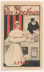 Reklama kwietniowego wydania magazynu The Bookman z kwietnia 1896 r. autorstwa Anonymous