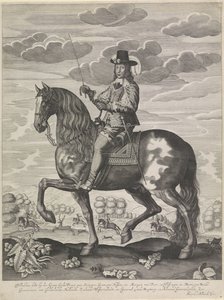 Portret konny Wilhelma II, księcia Orange autorstwa Anonymous
