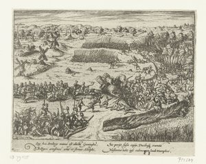 Bitwa pod Heiligerlee, 1568 autorstwa Anonymous