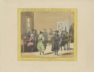 Karykatura o wolności edukacji, 1828 La liberté de l