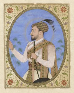 Sułtan Mohammed Adil Shah Portretminiaturowy van Sultan Muhammad Adil Shah van Bijapur autorstwa Anonymous