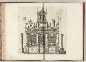 Scena z cesarzem Karolem V, 1594 autorstwa Anonymous