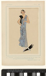 Bardzo paryski, 1923, nr 10: 3.- NIEśmiałość. - Ta długa pochwa... autorstwa Anonymous