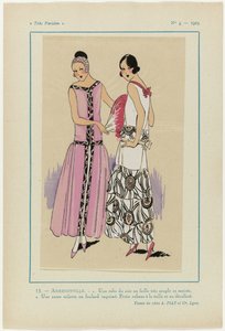 Bardzo paryski, 1923, nr 5: 15.- ARMENONVILLE. - 1. Suknia wieczorowa... autorstwa Anonymous