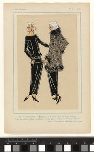 Bardzo paryski, 1923, nr 9: 8. - PROSTOTA. - Elegancki i dyskretny... autorstwa Anonymous