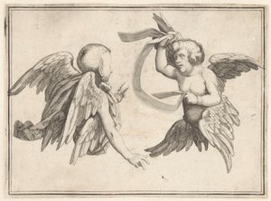 Dwóch Cherubinów autorstwa Anonymous
