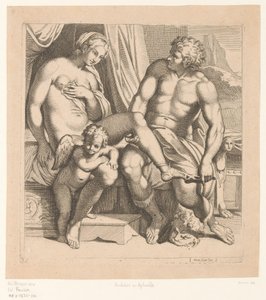 Wenus w Anchises Dzieci w Palazzo Farnese w Rzymie (tytuł serii) autorstwa Anonymous