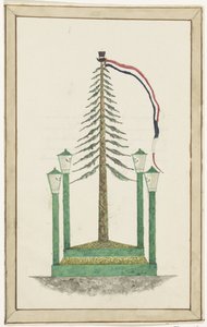 Drzewo wolności posadzone w Middelburgu, 1795 autorstwa Anonymous