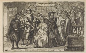 Leczenie choroby przez taniec, 1673 La Maladie Guarie par la dance / Leczenie choroby poprzez taniec. 1673 (tytuł na obiekcie) autorstwa Anonymous