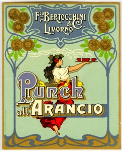 Reklama ponczu pomarańczowego (Chromolithography 1905) autorstwa Anonymous Anonymous