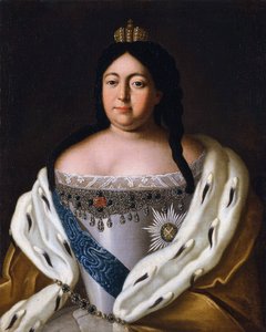 Anne (Cesarzowa Rosji) Anna Ivanovna - Portret cesarzowej Anny Ioannovny (1693-1740) autorstwa Anonim autorstwa Anonymous Anonymous