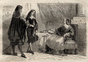 Kardynał Mazarin i Jean-Baptiste Colbert, francuscy mężowie stanu autorstwa Anonymous Anonymous