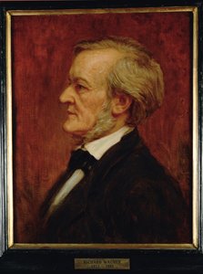 Kompozytor Richard Wagner ... (obraz na płótnie) autorstwa Anonymous Anonymous