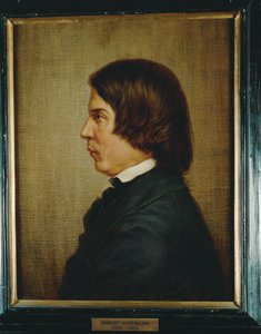 Kompozytor Robert Schumann ... (obraz na płótnie) autorstwa Anonymous Anonymous