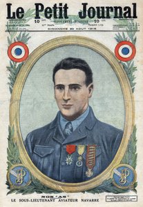 I wojna światowa 1914-1918 (wojna 14-18). Portret Jeana Navarre