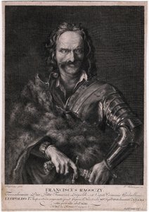Francois II Rakoczi (1676-1735) - Francis II Rakoczi - Anonim - 1704 - Akwaforta - 26,5x16,5 - Kolekcja prywatna autorstwa Anonymous Anonymous