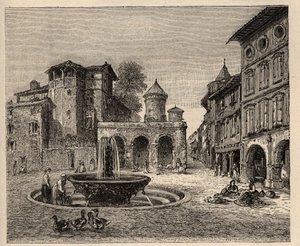 Gaillac - Tarn - Occitanie - grawer w „PATRIE” - PECTUREQUIREQUE OPIS FRANCJI W 6 TOMACH LUCIENA HUARDA - koniec XIX wieku autorstwa Anonymous Anonymous