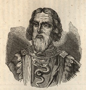 Galeas I Visconti - Galeazzo I Visconti - galeazzo first visconti - 1277-1328 - grawer autorstwa Anonymous Anonymous