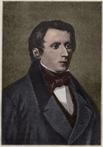 Giacomo Leopardi: (1798-1837), włoski poeta. autorstwa Anonymous Anonymous